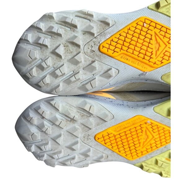 Nike Air Zoom Terra Kiger 6 Women's Size 8 Trail Running Shoes  Gray & Yellow - Picture 8 of 9